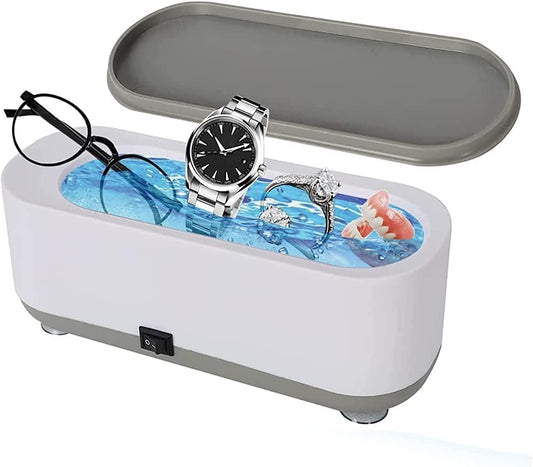 Ultrasonic Mini Household Cleaning Machine for Jewellery, Eyeglasses, Rings,Coins