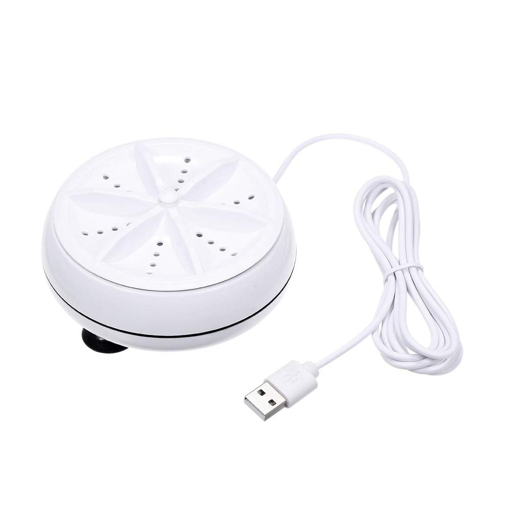 Mini Turbine Washing Machine Portable Device with USB Cable for Travel Home