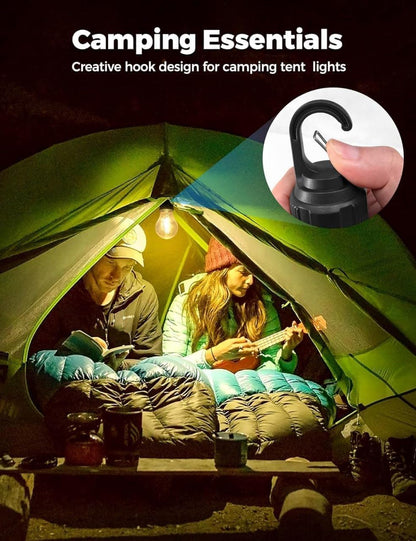 BUY 1 GET 1 FREE Rechargeable Camping Hanging Bulb with 3 Modes for  Tent Lamp, Camping, Hiking, Backpacking, Emergency Outage