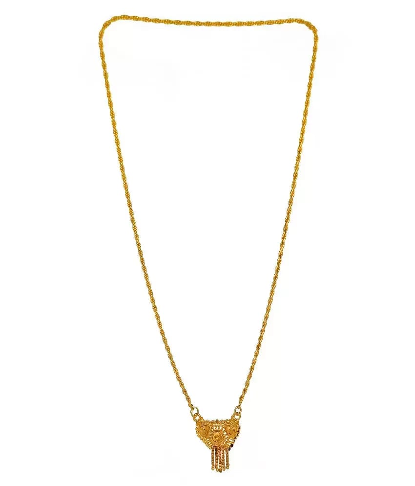 Pretty Gold Plated Necklace