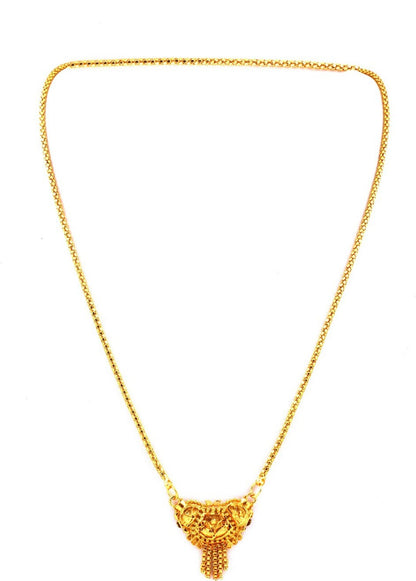 Pretty Gold Plated Necklace