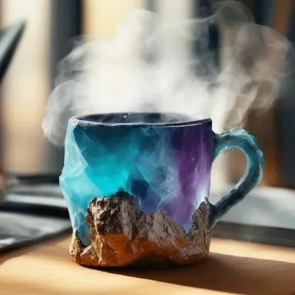 (New year Sale ) ✨️2025 New Mineral Crystal Coffee Mugs☕